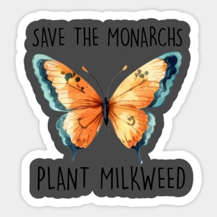 Save the Monarch Sticker